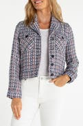 Liverpool Los Angeles Tweed Crop Jacket