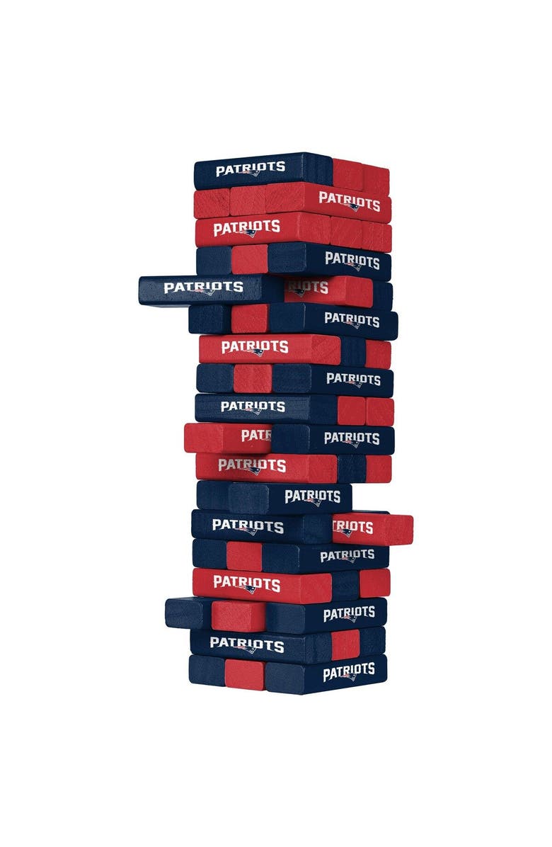 FOCO New England Patriots Stackable Blocks Game, Alternate, color, 