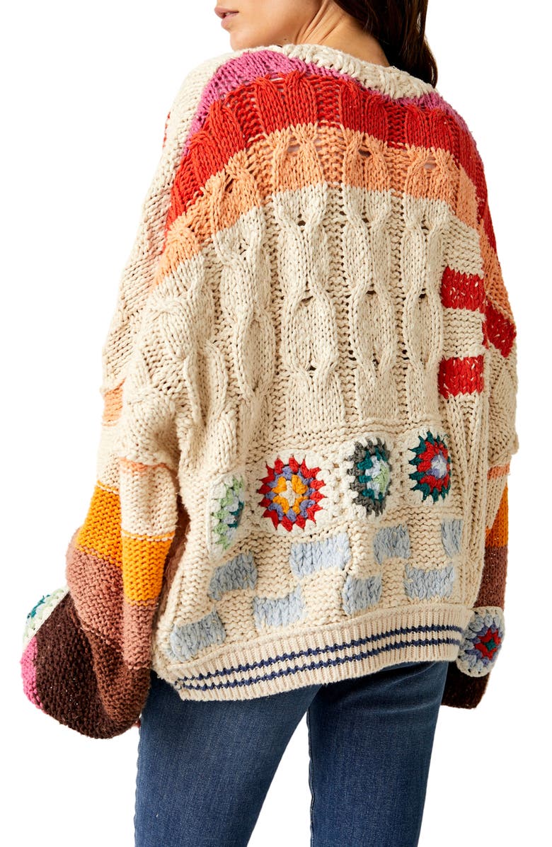 Free People Clear Skies Cardigan, Alternate, color, 