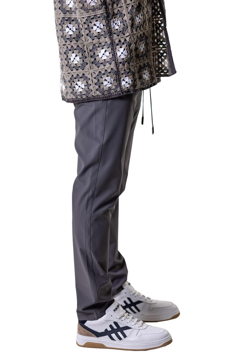 Maceoo Resistance Solid Grey Drawstring Pants, Alternate, color, Grey