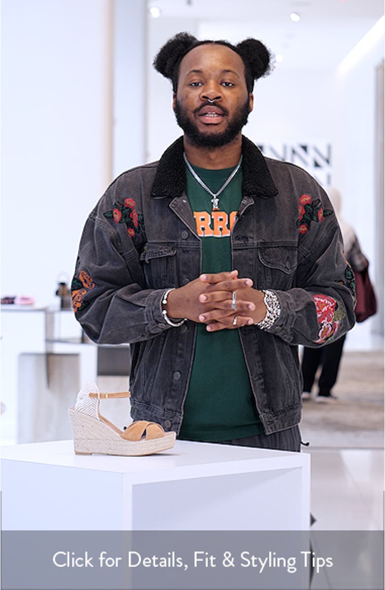 Everly Espadrille Wedge Sandal, sales video thumbnail