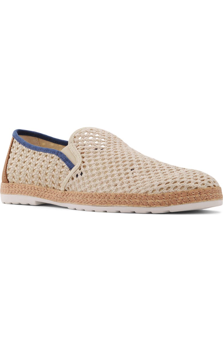 ALDO Kianou Crochet Slip-On, Main, color, Beige