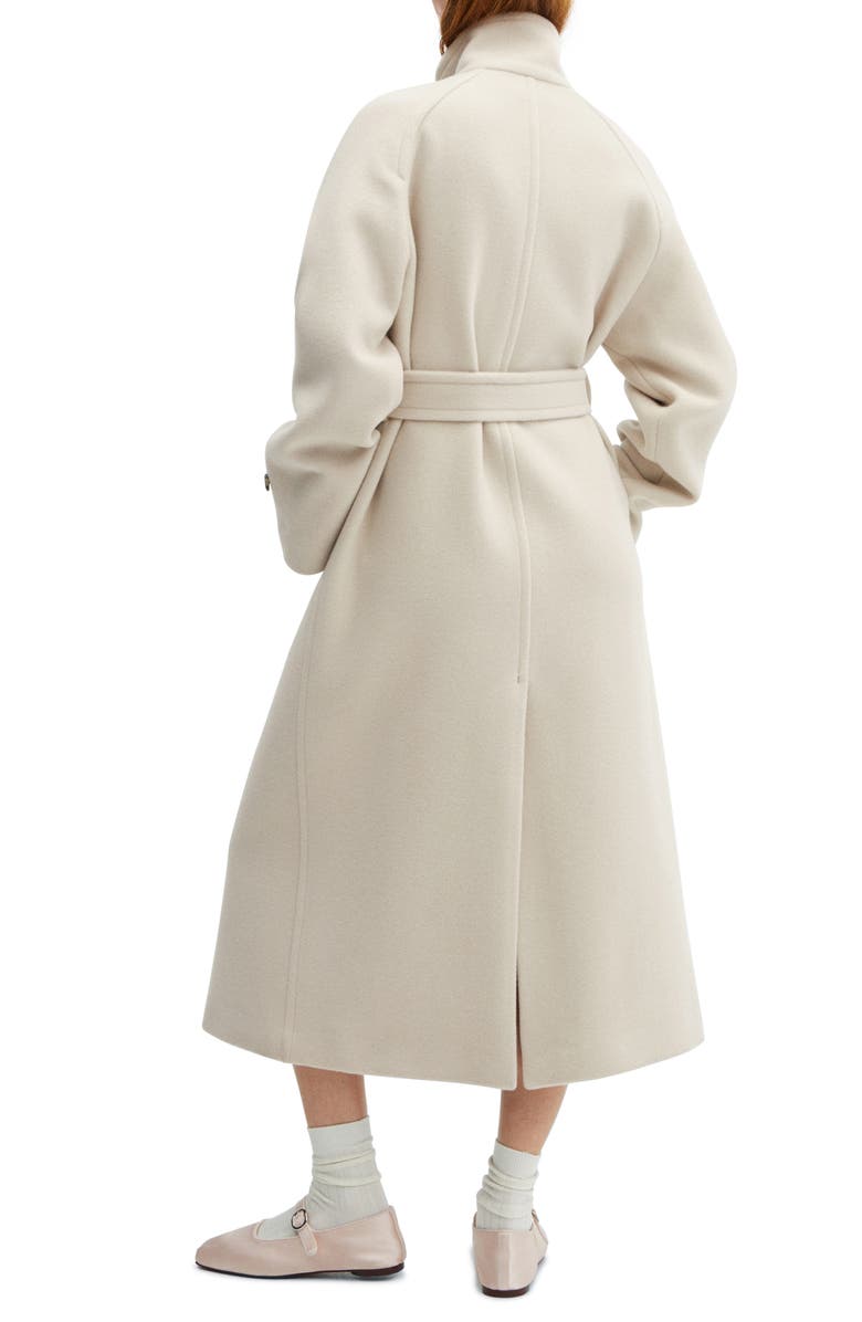 MANGO Virgin Wool Blend Coat, Alternate, color, 
