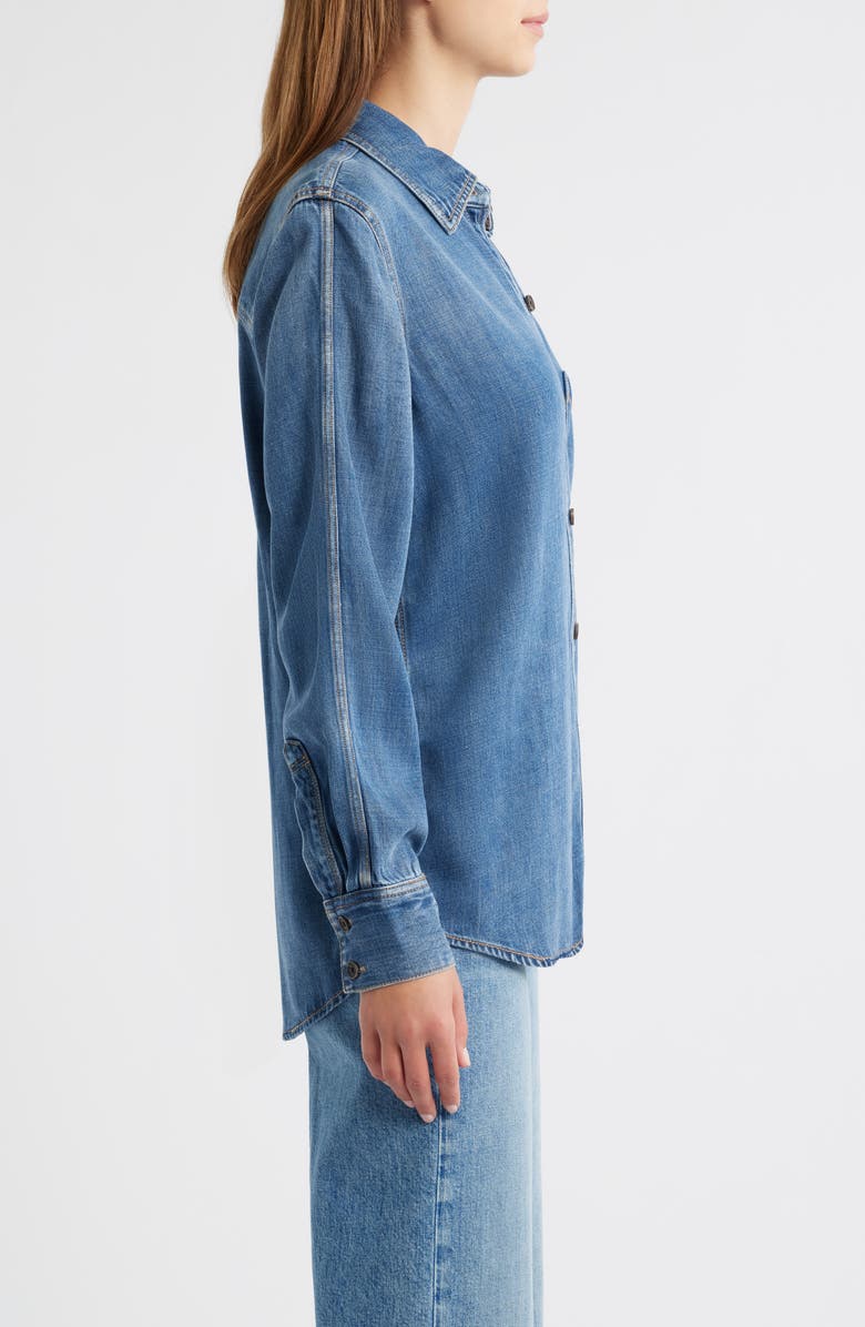 Rails Atticus Denim Button-Up Shirt, Alternate, color, Antique Blue
