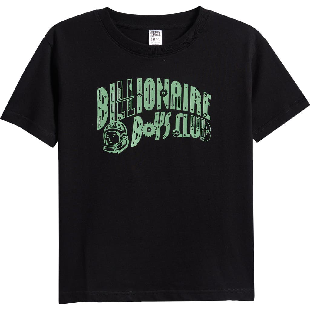 Billionaire Boys Club Kids' Mecha Cotton Graphic T-shirt In Black