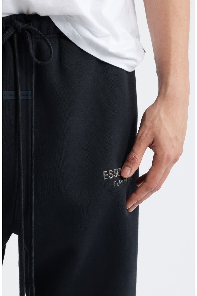 Relaxed Fleece Sweatpants, Alternate, color, JET BLACK
