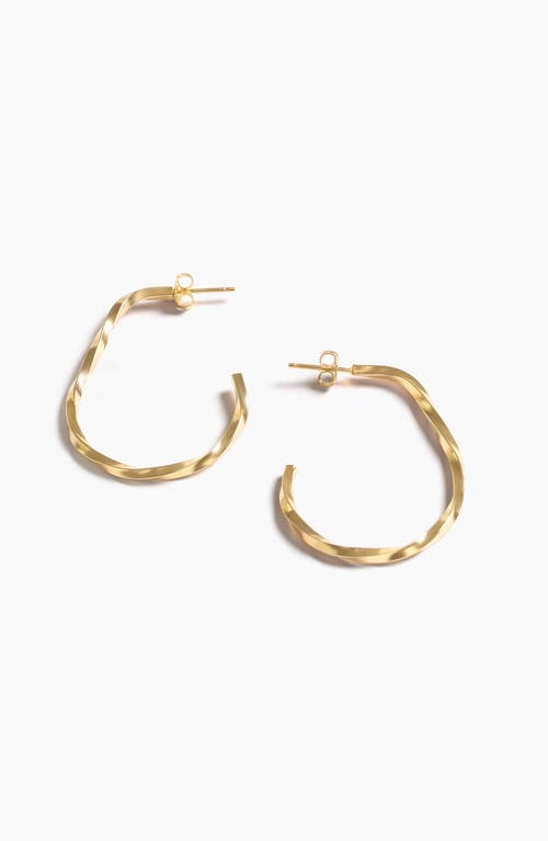 ABLE Ava Hoops Gold-Filled at Nordstrom