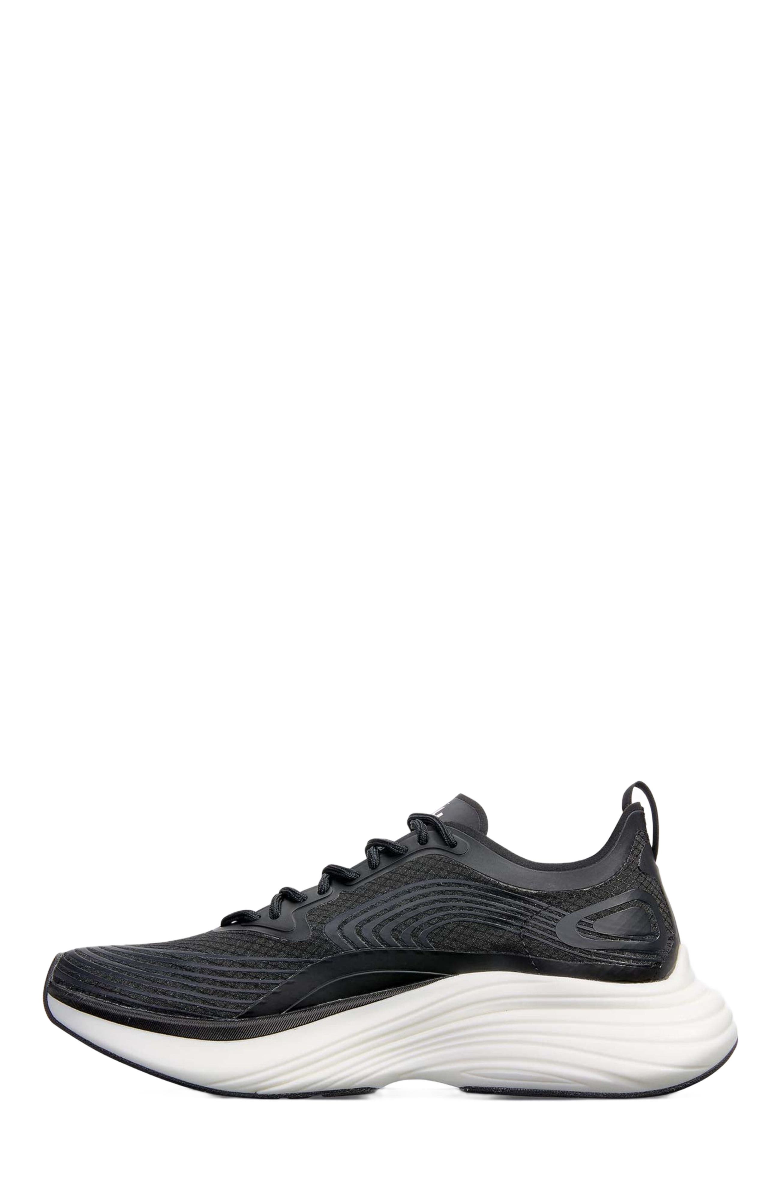 Men's Streamline Sneakers, Alternate, color, Black / Black / White