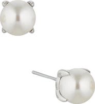 Nadri Dot Dot Dot Imitation Pearl Stud Earrings