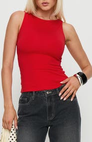 Princess Polly Lose Your Number Jersey Tank