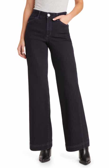 Wit & Wisdom Gracie 'Ab'Solution Skyrise Wide Leg Jeans
