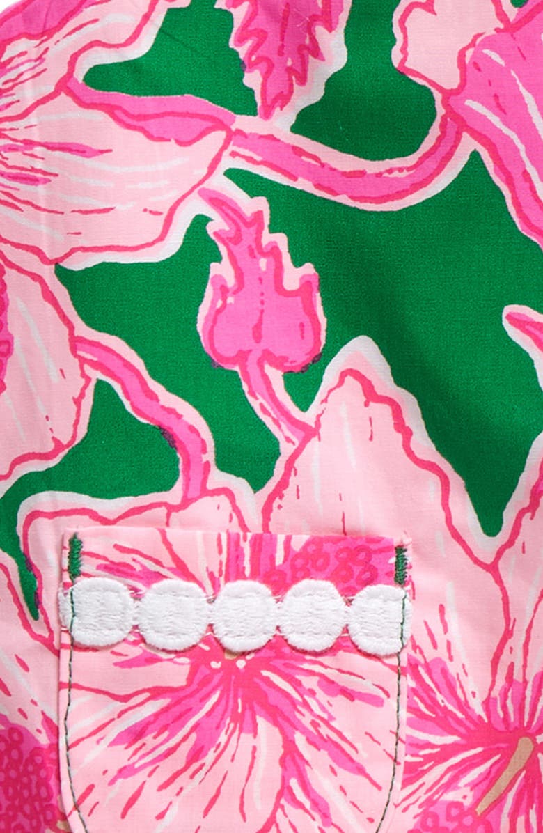 Lilly Pulitzer<sup>®</sup> Lilly Floral Shift Dress & Bloomers, Alternate, color,