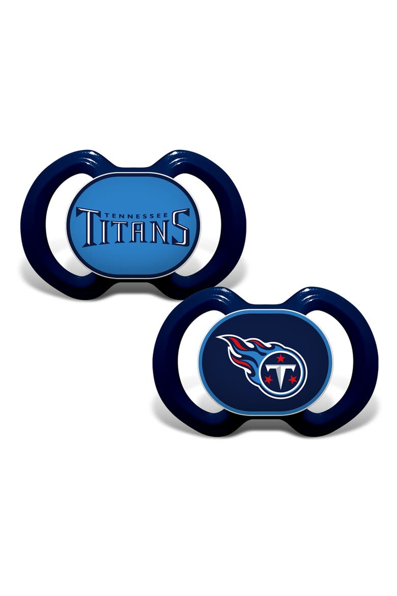 Tennessee Titans Pacifier 2-Pack, Main, color, Multicolor