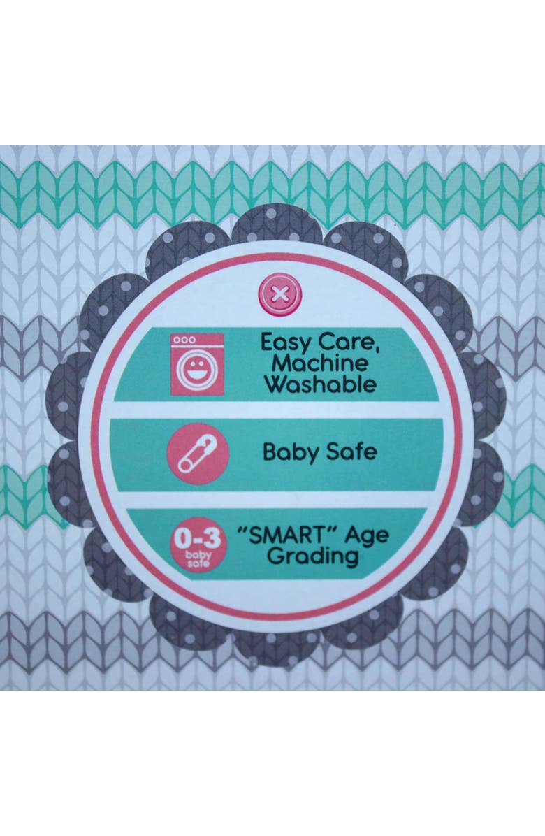 Baby
s First Love Bear Doll Pink Fleece Outfit, 3Mo+, Alternate, color, Multicolored