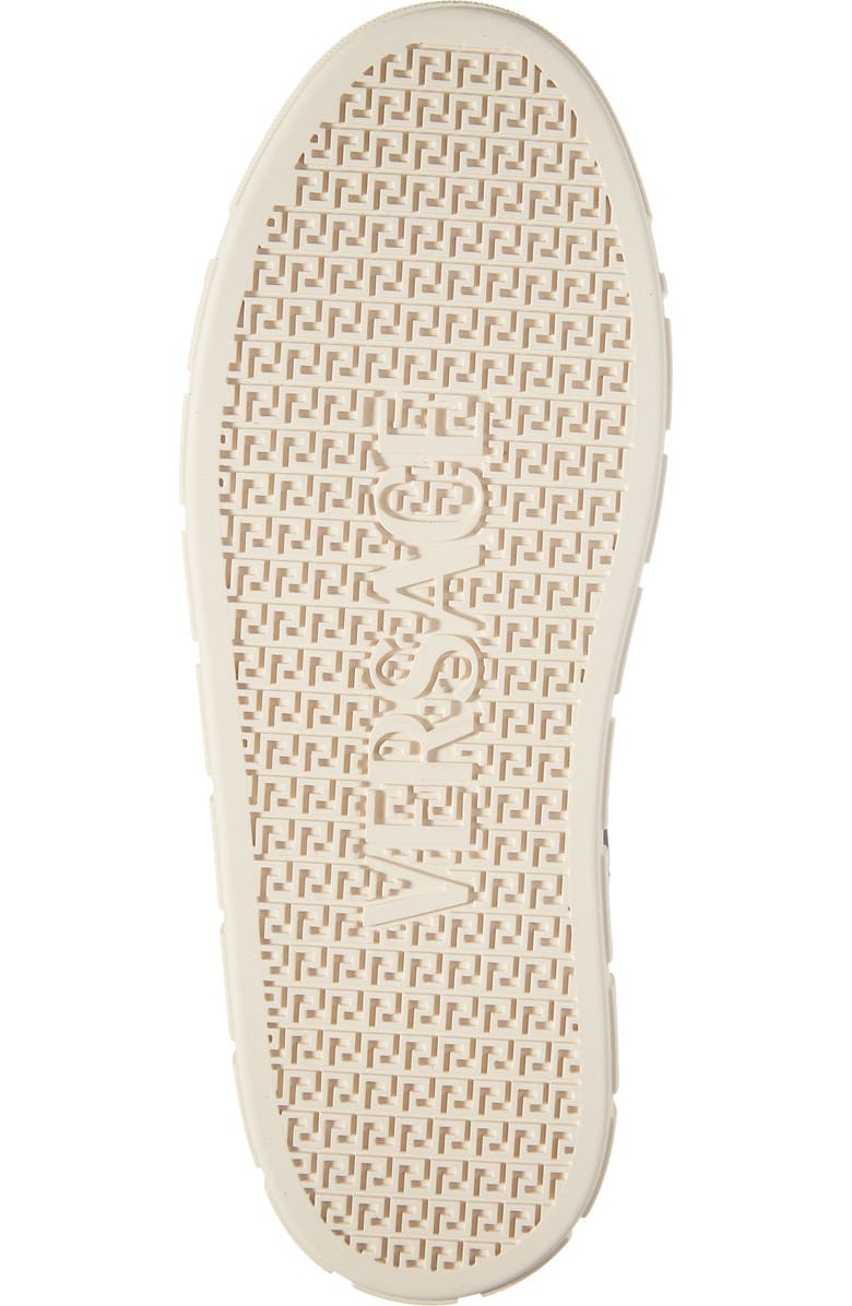 Versace Barocco Greca High Top Sneaker, Alternate, color,