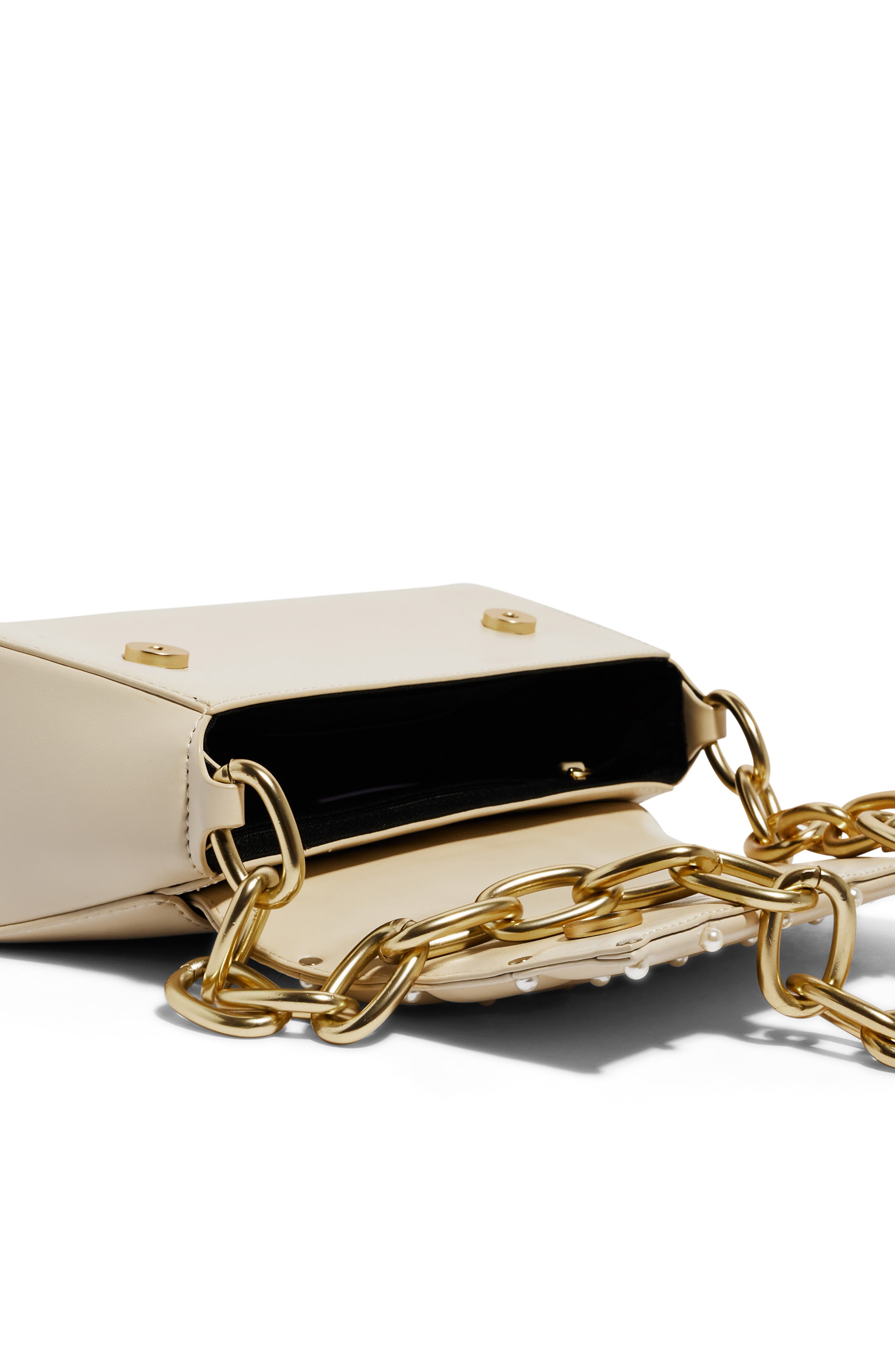 HOUSE OF WANT We Fashion Vegan Leather Shoulder Bag, Alternate, color, 