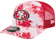 New Era Men's New Era Scarlet San Francisco 49ers Hula 9SEVENTY Adjustable Trucker Hat