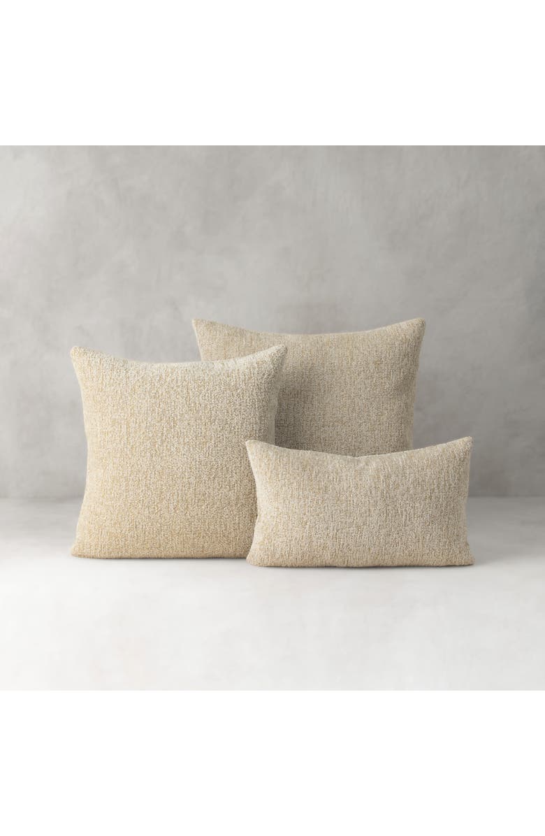 Elaine Smith Comfort Honey Luxe Chenille Indoor & Outdoor Woven Accent Pillow, Alternate, color, Honey