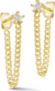GLAZE JEWELRY Star Front/Back Earrings