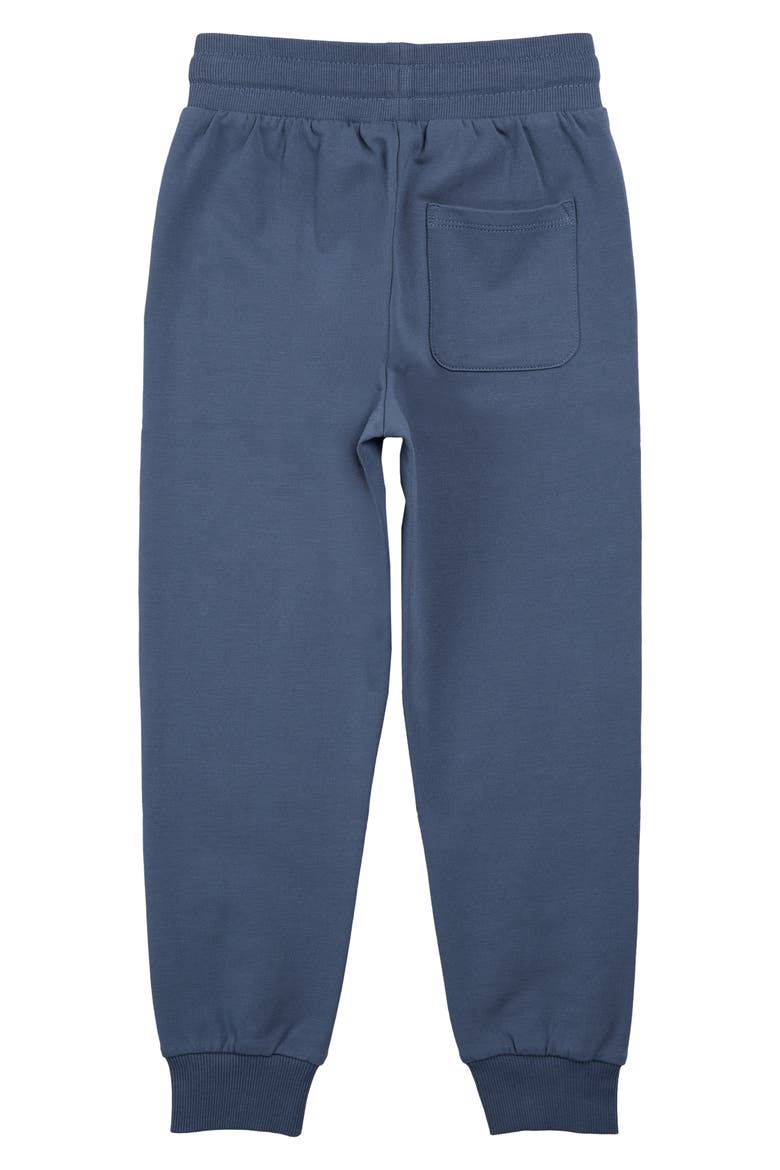 Kids' Stretch Organic Cotton French Terry Joggers, Alternate, color, NAVY