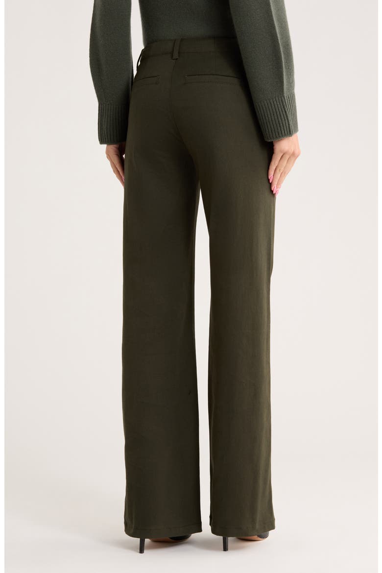 Ansel High Waist Wide Leg Pants, Alternate, color, MOSS