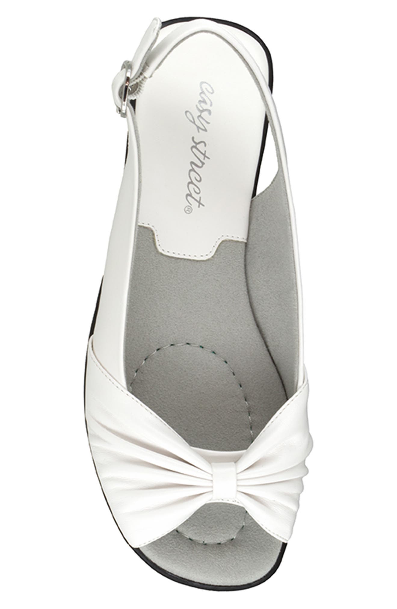 EASY STREET Fantasia Slingback Pump, Alternate, color, White
