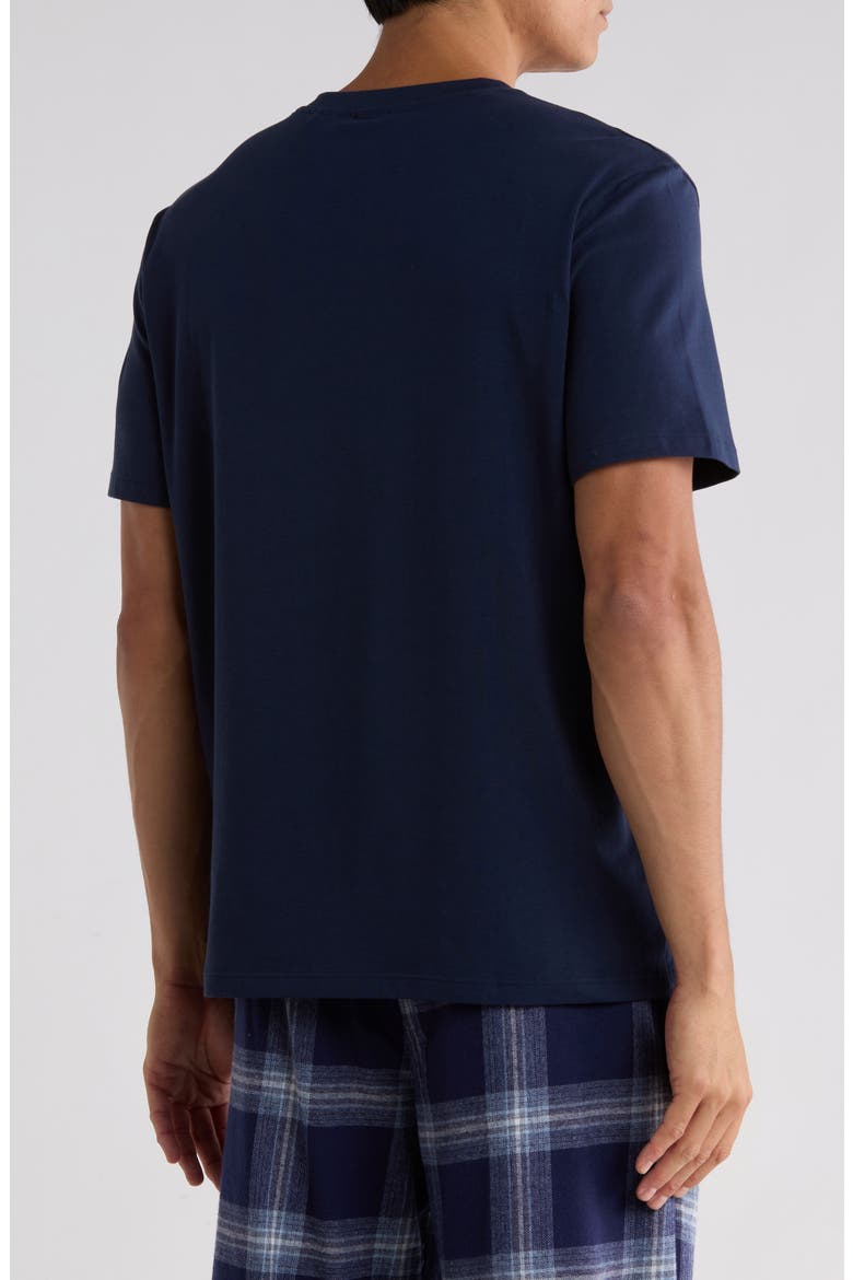 Joe Crewneck Pajama T-Shirt, Alternate, color, DK BU