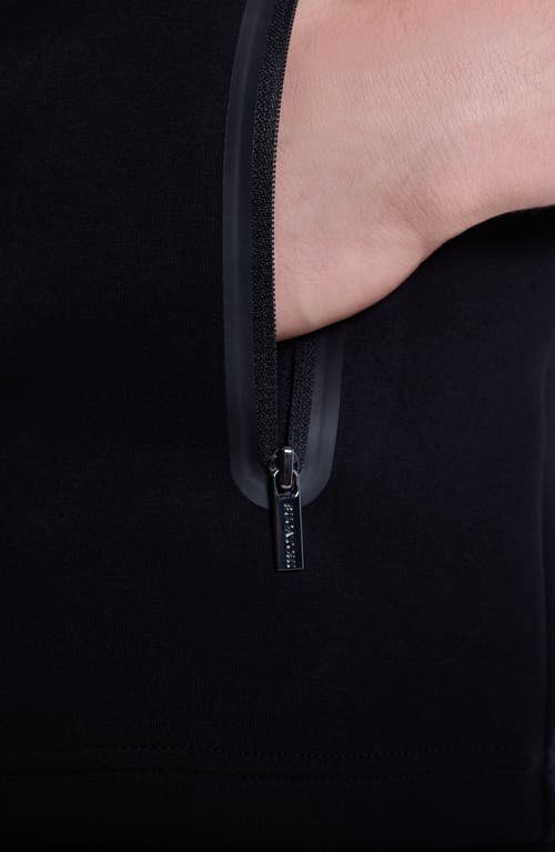 Bugatchi Soft Touch Performance Knit Vest In Black