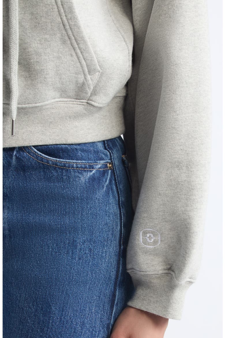 Augustine Full Zip Hoodie, Alternate, color, HEATHER GREY