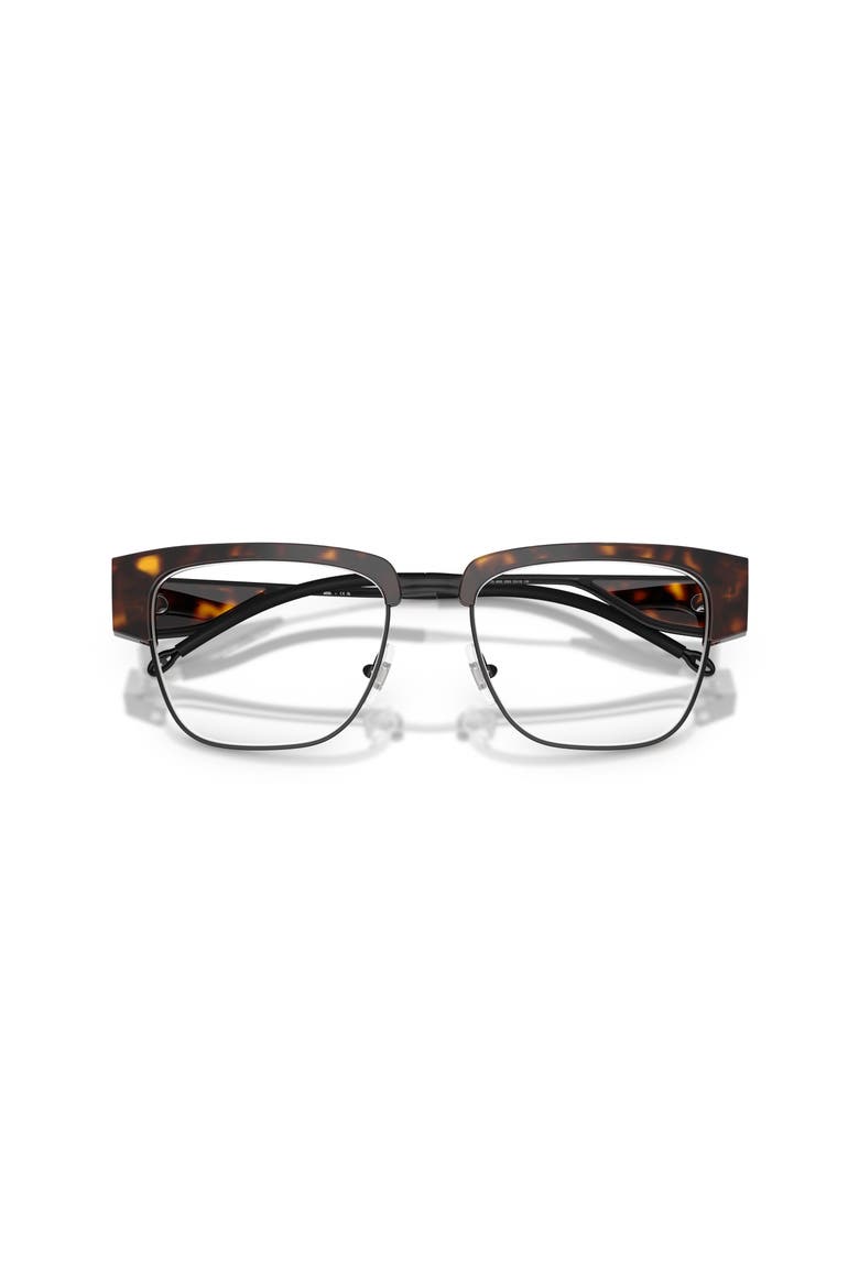 55mm Square optical glasses, Alternate, color, Tortoise