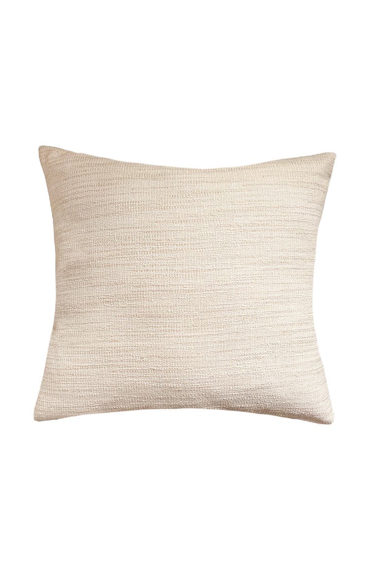 Seaside Smooth Indoor Outdoor Pillow, Main, color, Beige