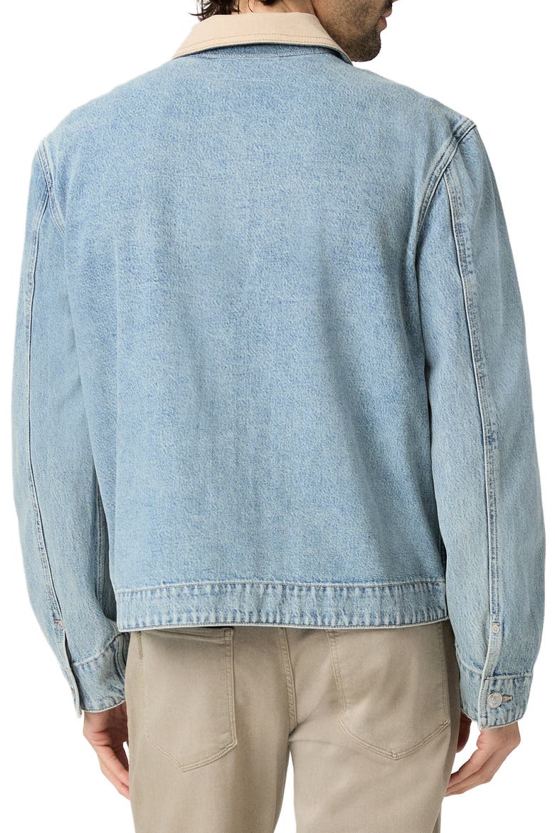 Laughlin Denim Zip-Up Jacket, Alternate, color, MOBY