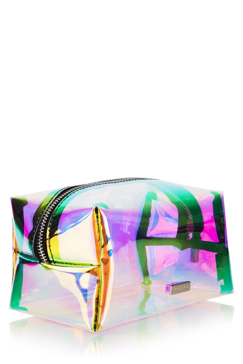Dazzle Makeup Bag, Main, color, NO COLOR