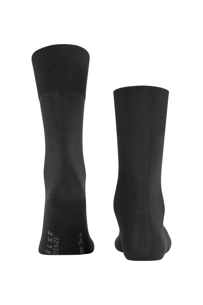 Firenze Elastic Free Dress Socks, Alternate, color, Black