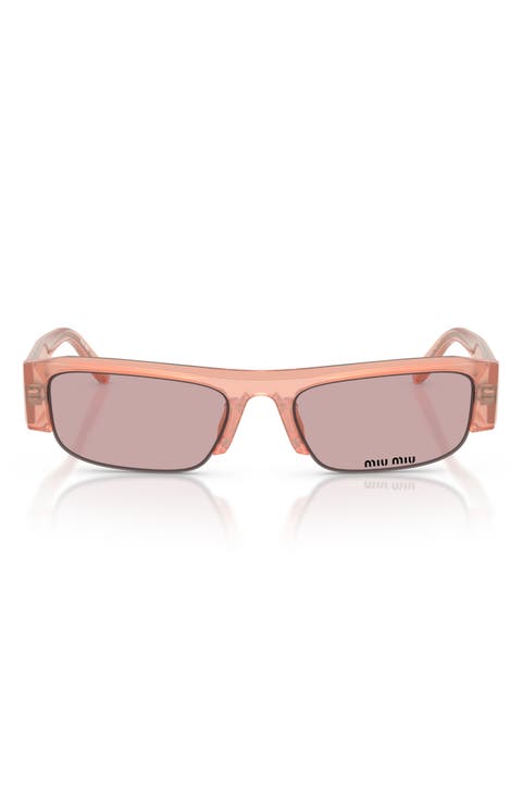 51mm Rectangular Sunglasses