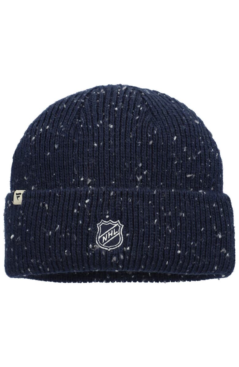 FANATICS Men's Fanatics Deep Sea Blue Seattle Kraken Authentic Pro Pinnacle Cuffed Knit Hat, Alternate, color, True Navy