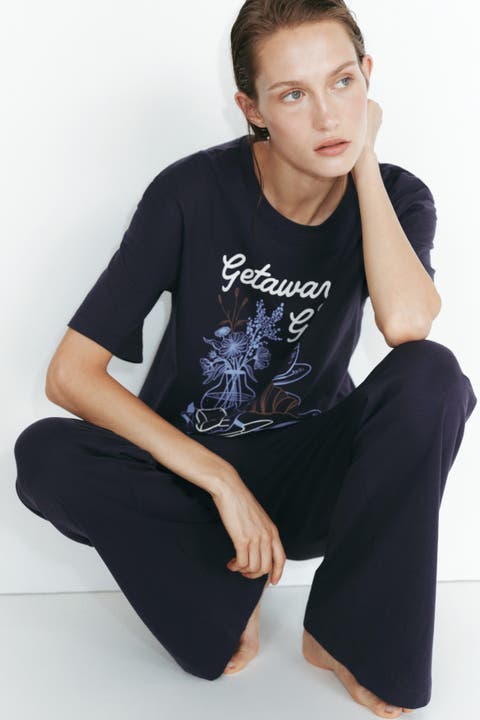 Printed Cotton Pajamas