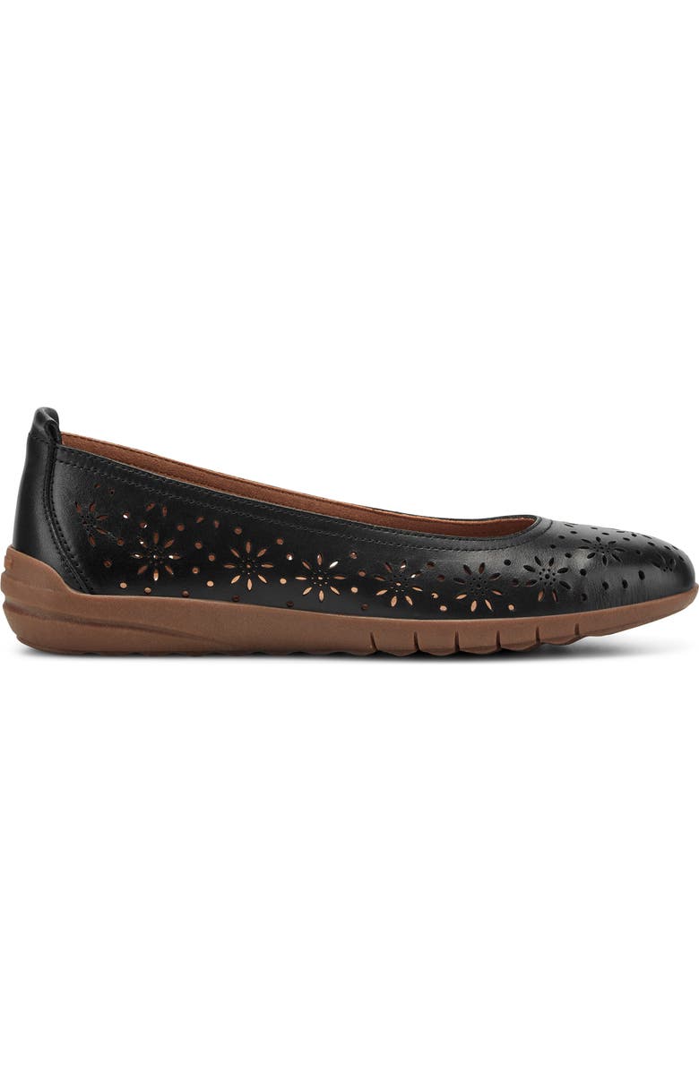 Easy Spirit Araceli Flat, Alternate, color, Black