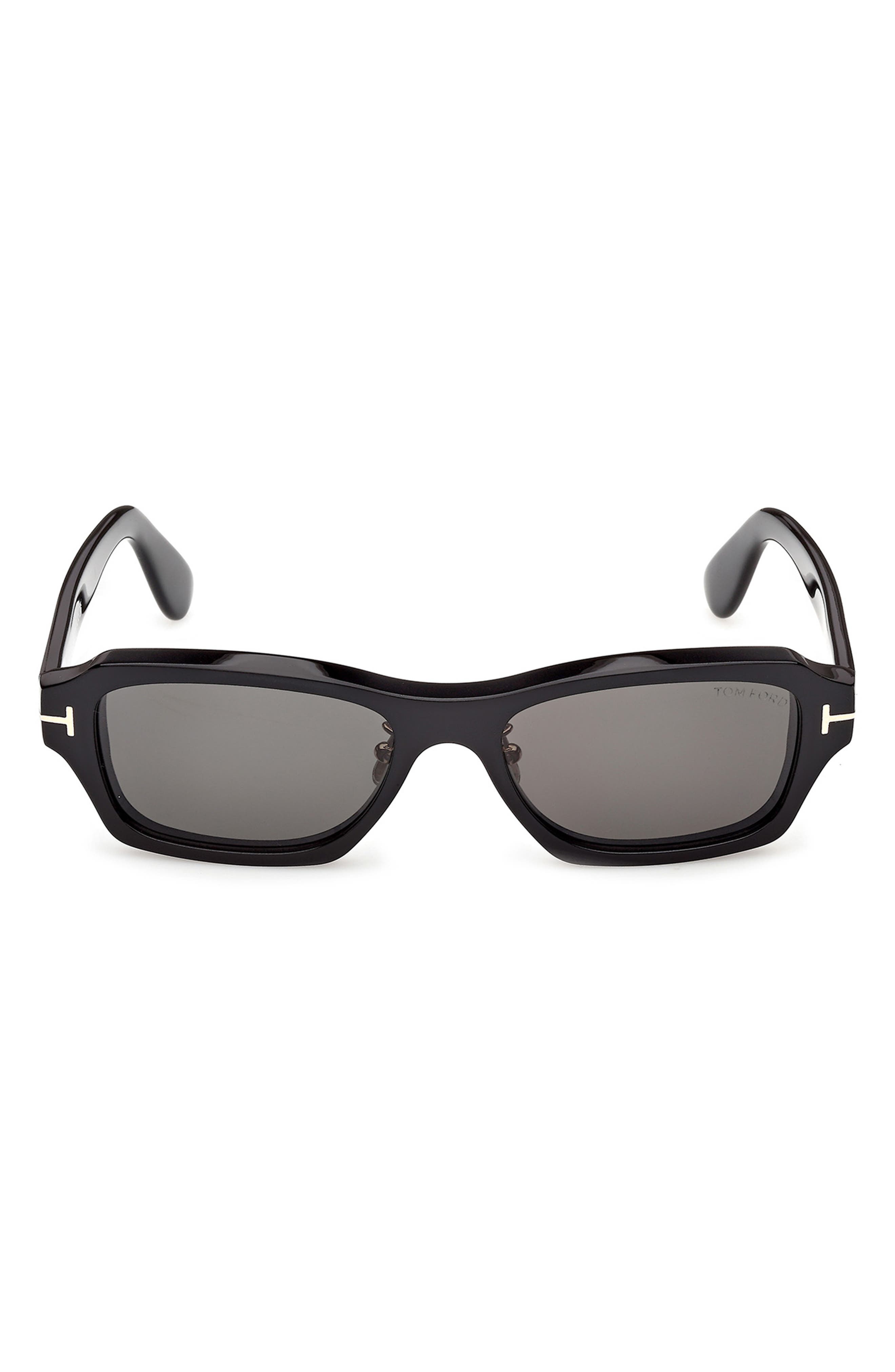 TOM FORD 56mm Rectangle Sunglasses