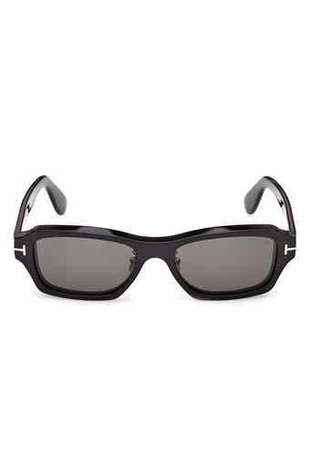 TOM FORD 56mm Rectangle Sunglasses