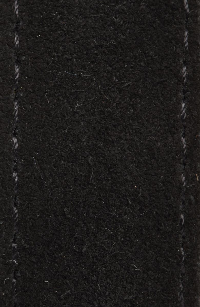 FRAME The Double Wrap Leather Belt, Alternate, color, Black