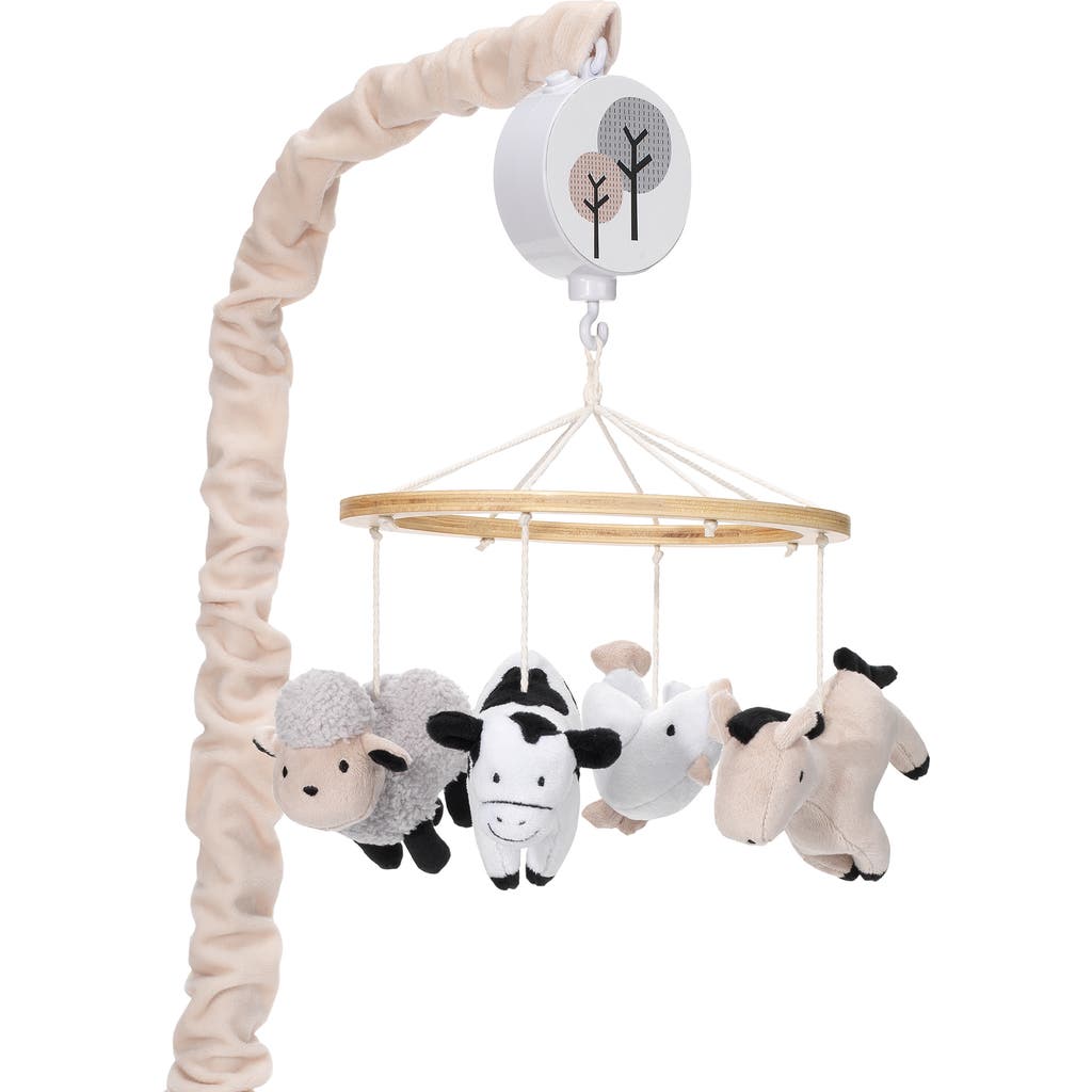 Lambs & Ivy Baby Farm Animals Musical Baby Crib Mobile Soother Toy in Multicolor  product