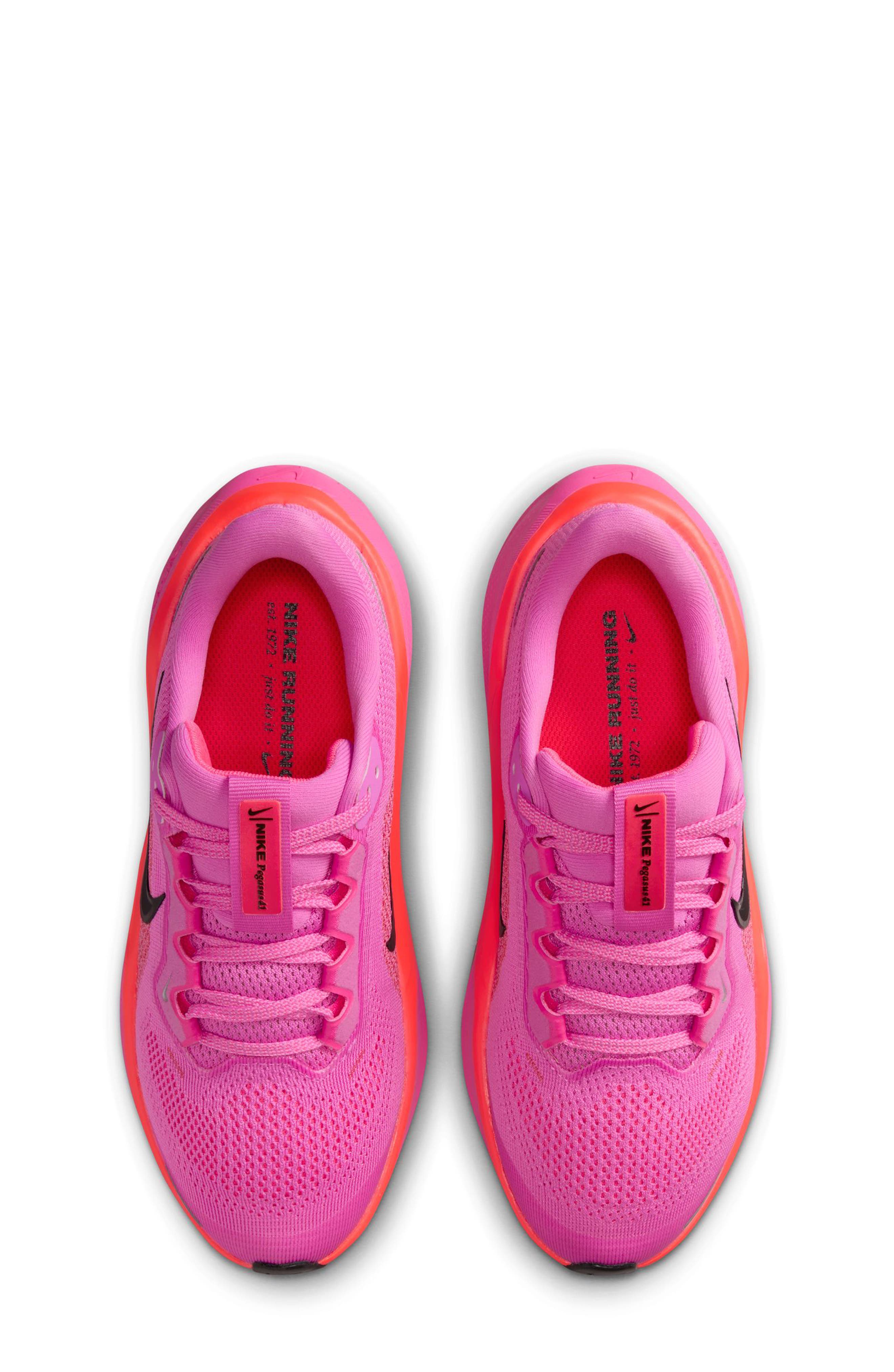 Nike Air Zoom Pegasus 41 Sneaker, Alternate, color, 603 Plypnk/Offnor