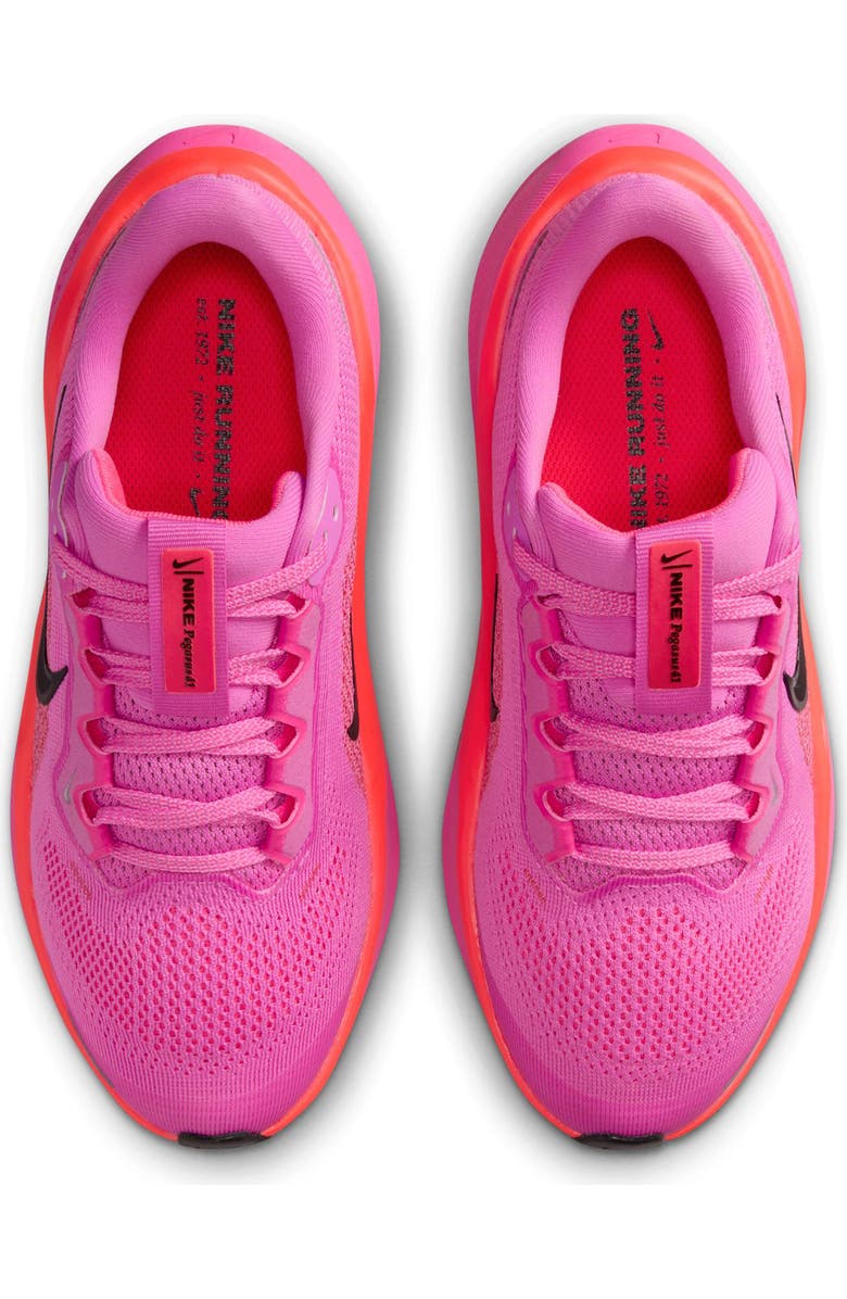 Nike Air Zoom Pegasus 41 Sneaker, Alternate, color, 603 Plypnk/Offnor