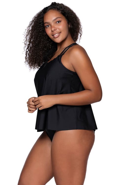 Sunsets Escape Sadie Tankini In Black
