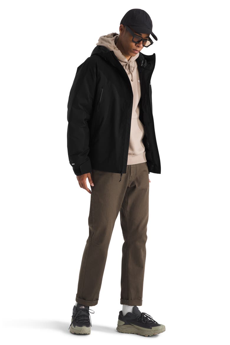 Mountain Range Waterproof Down Jacket, Alternate, color, BLACK