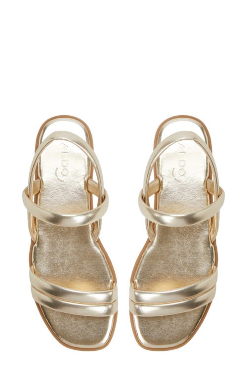 Aldo Narine Sandal In Champagne
