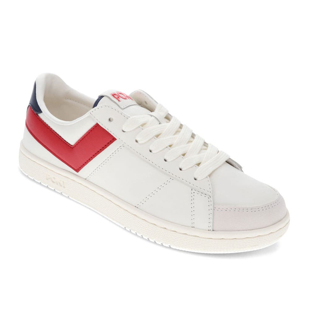 M-Pro Low Sneakers, Main, color, White/Navy/Red