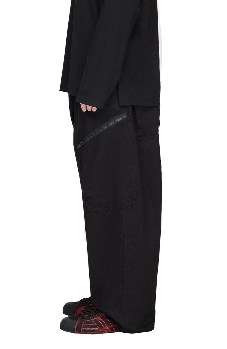 adidas Y-3 UT Twill Cargo Pants, Alternate, color, Black