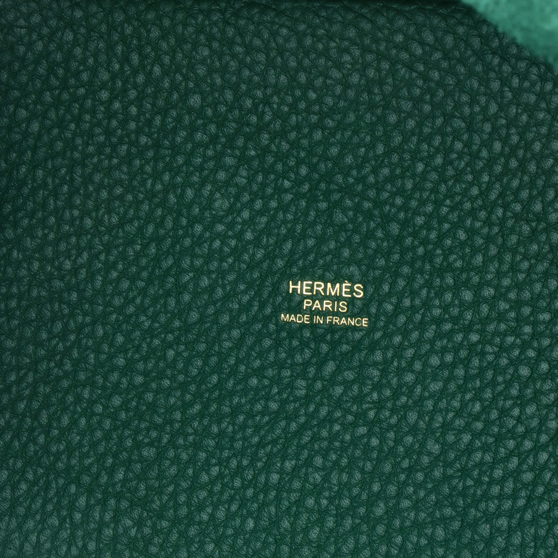 Pre-Owned Hermes Picotin Lock Bag Clemence PM, Alternate, color, Vert Vertigo